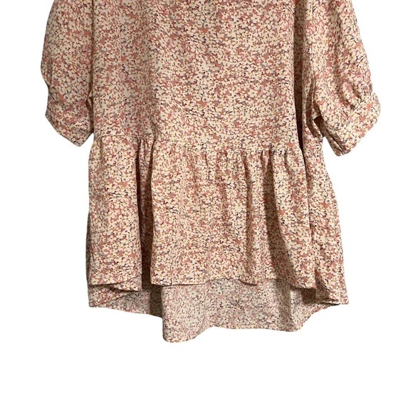SHEIN Curve 3x peplum floral blouse - Picture 6 of 7
